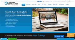 Desktop Screenshot of couriersoftwares.com